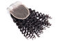 Μπροστινή περάτωση δαντελλών 100 ανθρώπινα μαλλιών Bouncy μαύρη μακράς διαρκείας χωρίς τους κόμβους ή ψείρες προμηθευτής