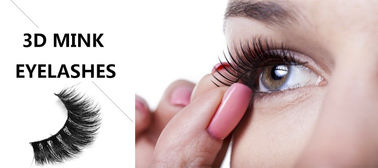 Κίνα Αδιάβροχη αόρατη ζώνη Eyelashes, μετάξι ψεύτικο Eyelashes μήκους 8 - 15mm προμηθευτής