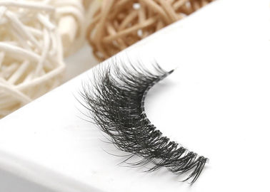 Προσαρμοσμένο αόρατο φυσικό να φανεί Eyelashes ζωνών γούνα βιζόν πολυτέλειας 100% προμηθευτής